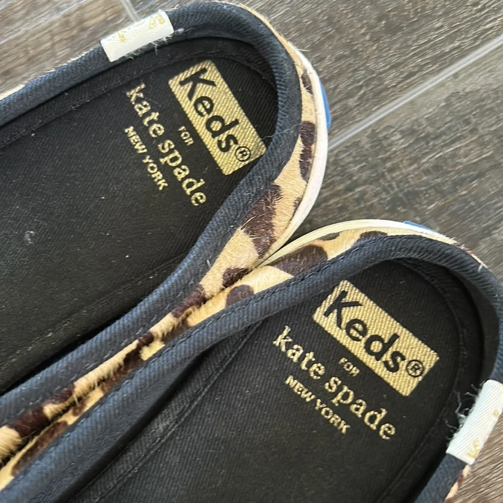 KEDS x KATE SPADE Double Decker Mule Leopard size 8.5 - Picture 4 of 8